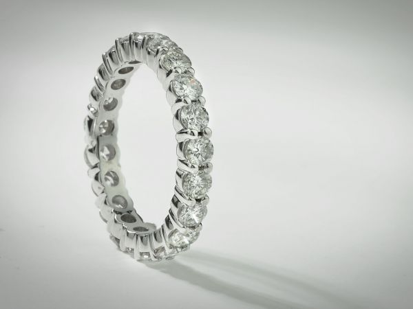 14kt White Gold Diamond Eternity Ring