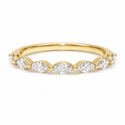 Marquise Diamond Band