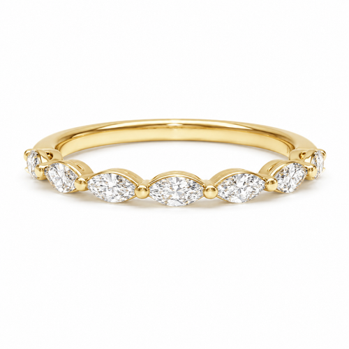 Marquise Diamond Band
