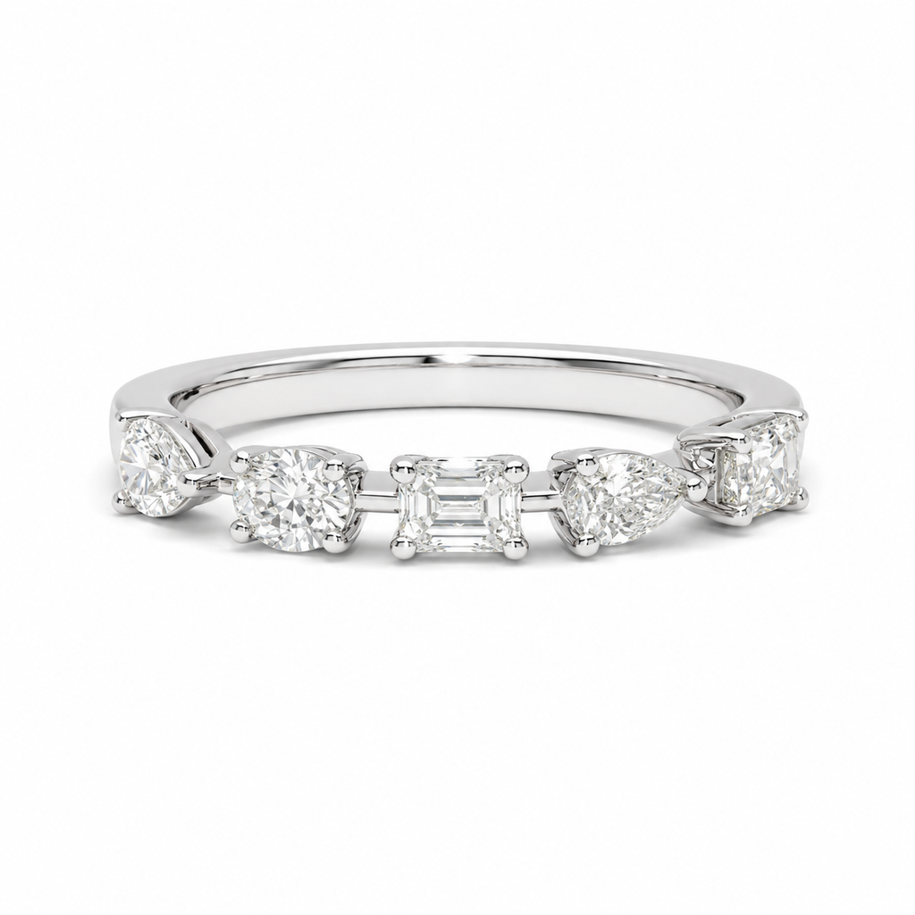 Assorted Shape Diamond Band