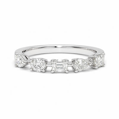 Assorted Shape Diamond Band