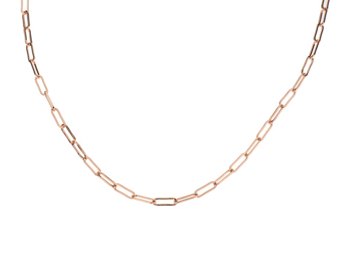 Paper Clip Link Necklace