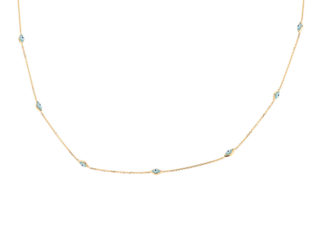 Evil Eye Chain Necklace