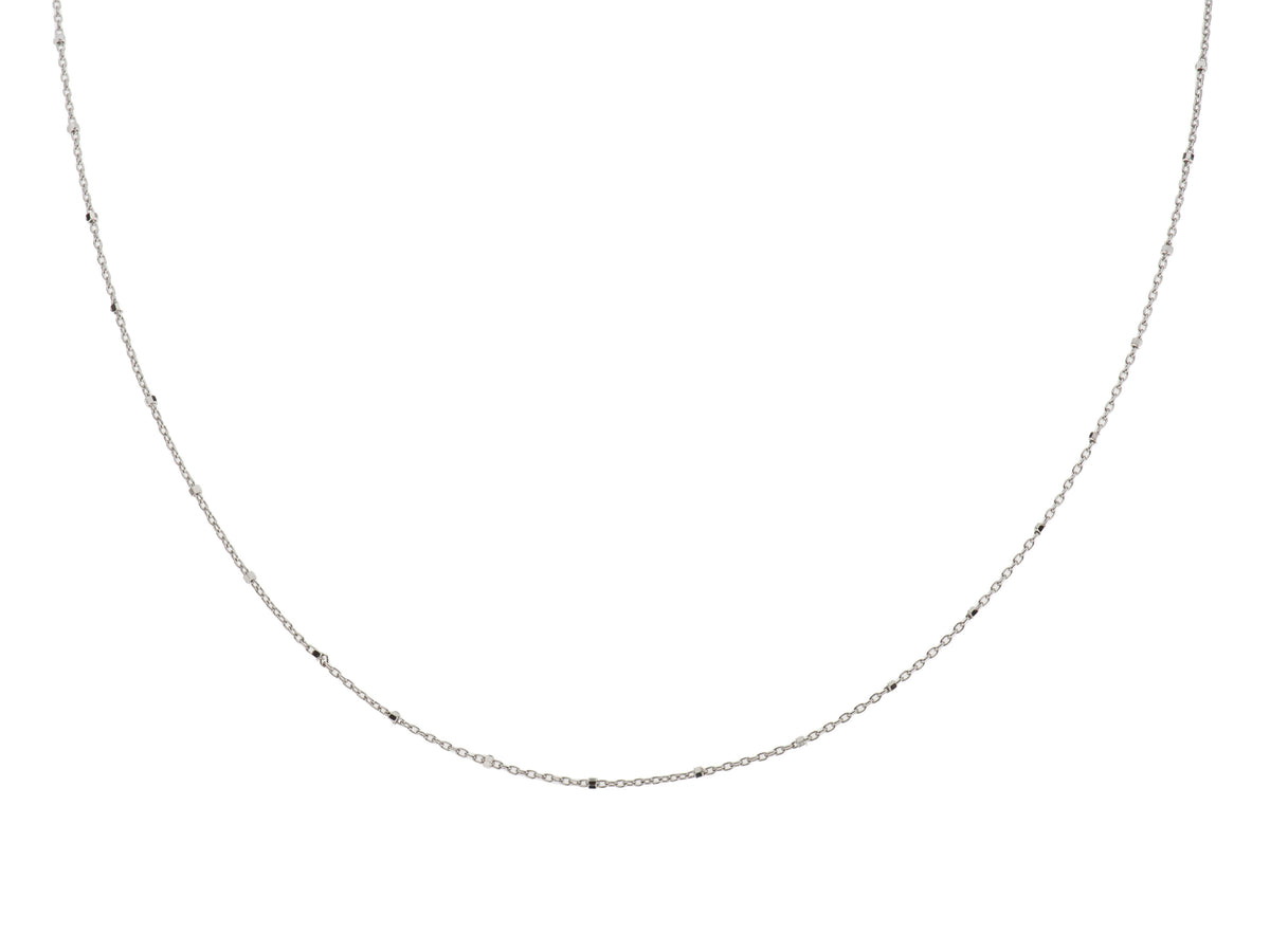Diamond Cut Cube Chain Necklace – Palazzo Jewelers