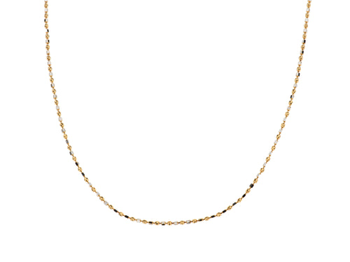 Fancy Diamond Cut Chain Necklace