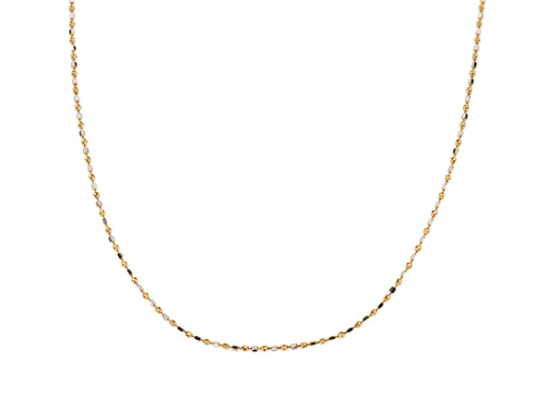 Fancy Diamond Cut Chain Necklace