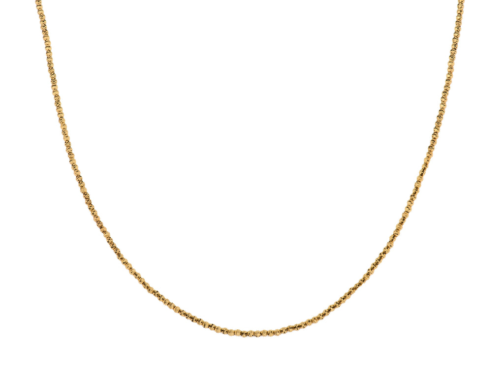 Moon Cut Chain Necklace