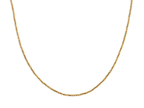 Moon Cut Chain Necklace