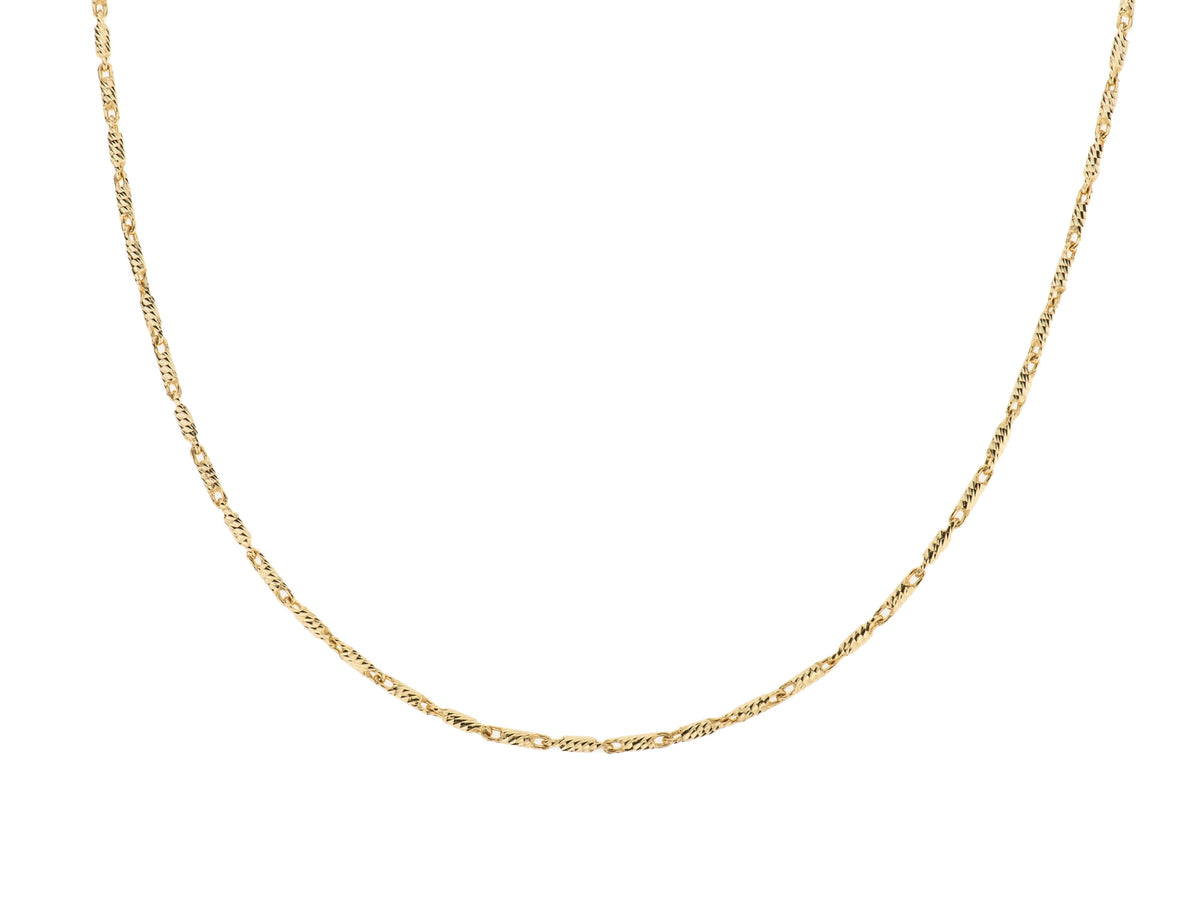 Diamond Cut Razo Chain Necklace – Palazzo Jewelers
