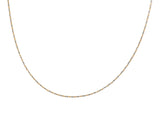 Diamond Cut Razo Chain Necklace