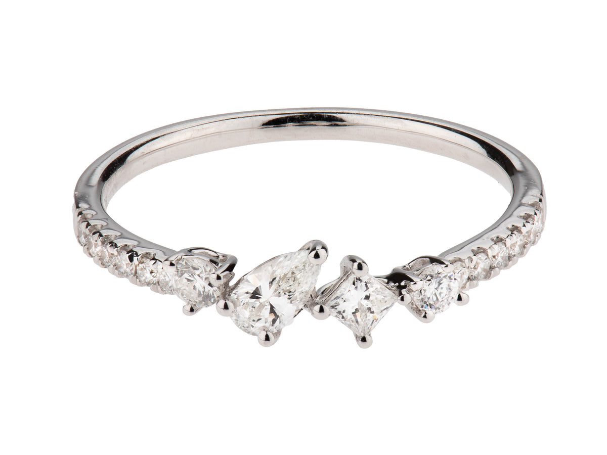 Assorted Shape Diamond Ring – Palazzo Jewelers