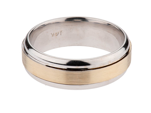 Two-Tone Wedding Band