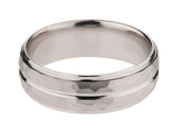 Hammered Finish Wedding Band