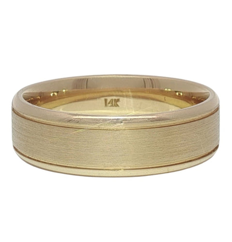 Yellow Gold Wedding Band