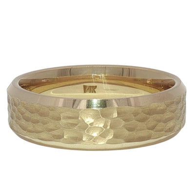 Men's Yellow Gold Wedding Band