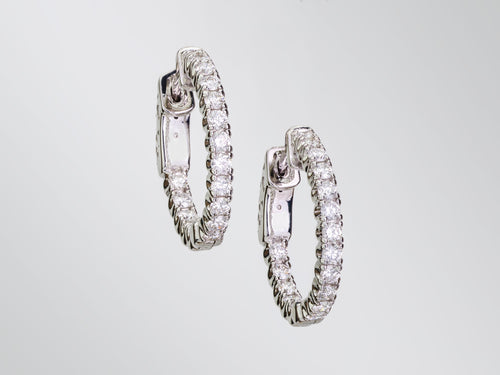 Inside-Outside Hoop Earrings