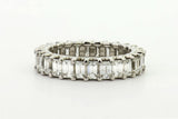 Emerald Cut Diamond Eternity Band